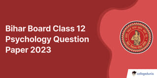 Bihar Board Class 12 Psychology Question Paper 2023 with Answer Key